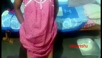 Indian Couple From Telugu Village Enjoys Eating Pussy