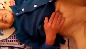 Old Chinese Granny Gets Filled With Fresh Cum