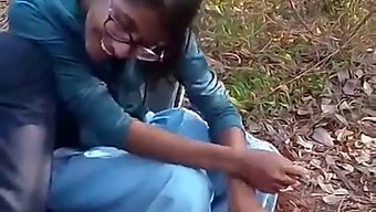 Desi Teacher And Students Engage In Outdoor Sexual Activities For Financial Gain