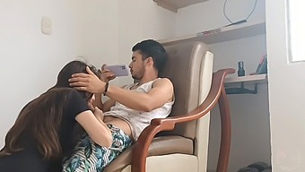 A Horny Latina'S Pussy Gets Pounded And Ejaculated On In Part 2