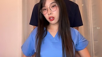 Doctor Seduces Young Asian Intern For Professional Advancement