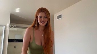 A Hot Teen With Big Tits And A Big Dick Gets A Blowjob Lesson In Hd