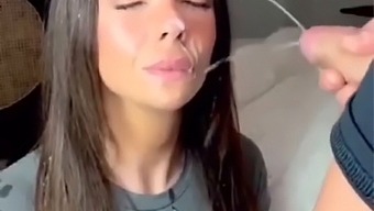 Hot And Steamy Homemade Facial Compilation With Teen Girls Giving Head And Getting Covered In Cum