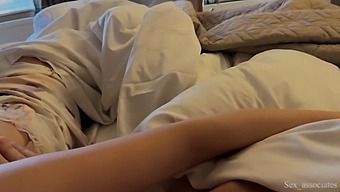 Intimate Nighttime Encounter With Timid Arab Stepmother