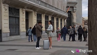 Nuria Millan, The Amateur Babe, Enjoys Picking Up Strangers On The Street For Intense Sex Sessions