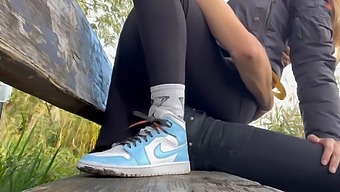 Amateur Couple Gets Wild In Public Park In Pov