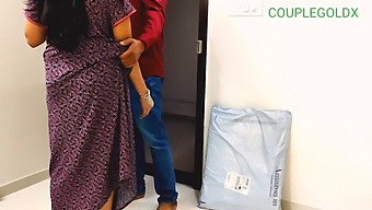 A Delivery Man Knocks And Has Sex With A Woman