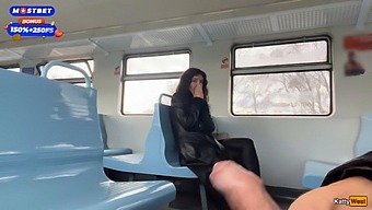 Katty West’s Public Train Adventure And The Subsequent Cumwalk